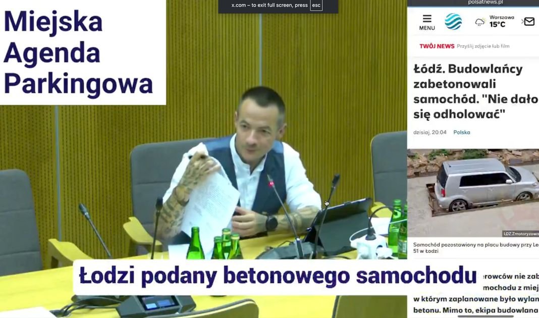 Płatne parkingi naruszają konstytucję, czyli RPO w formie