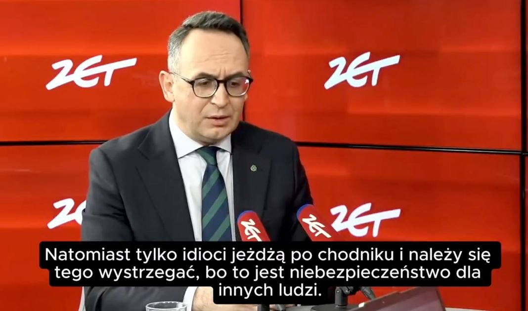 Tylko idioci jeżdżą po chodniku, czyli podsumowanie marca